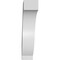 Ekena Millwork 3-in. W x 14-in. D x 14-in. H Baker Architectural Grade PVC Knee Brace BRCP03X14X14BKR - alternate 5
